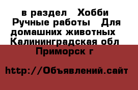  в раздел : Хобби. Ручные работы » Для домашних животных . Калининградская обл.,Приморск г.